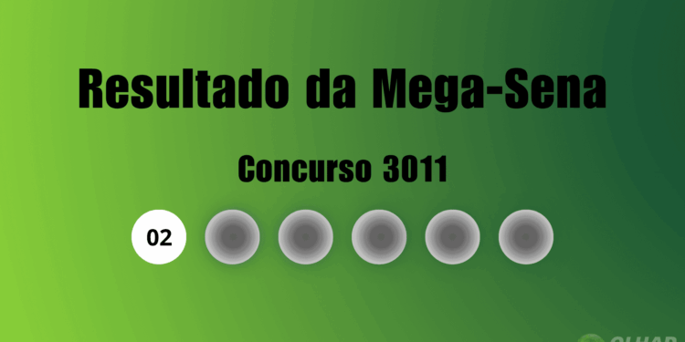 veja números e ganhadores do 3011 (26/05)