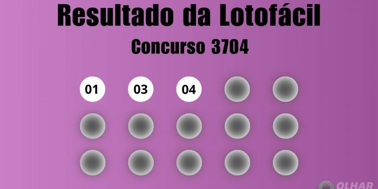 veja números do concurso 3704